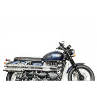 The "Essential" Tuck n Roll Leather Slim Seat - Black